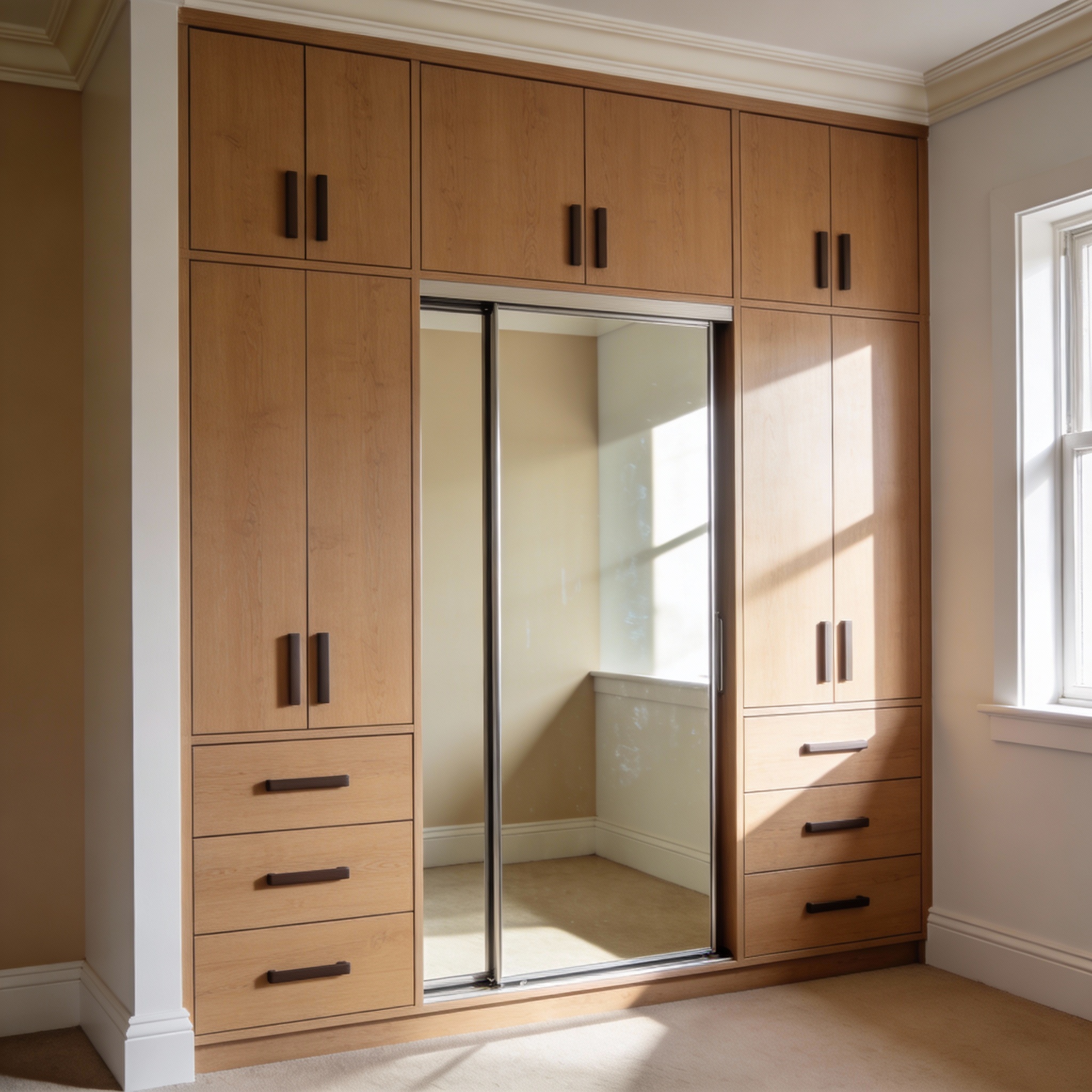 Elegant wardrobe interior design