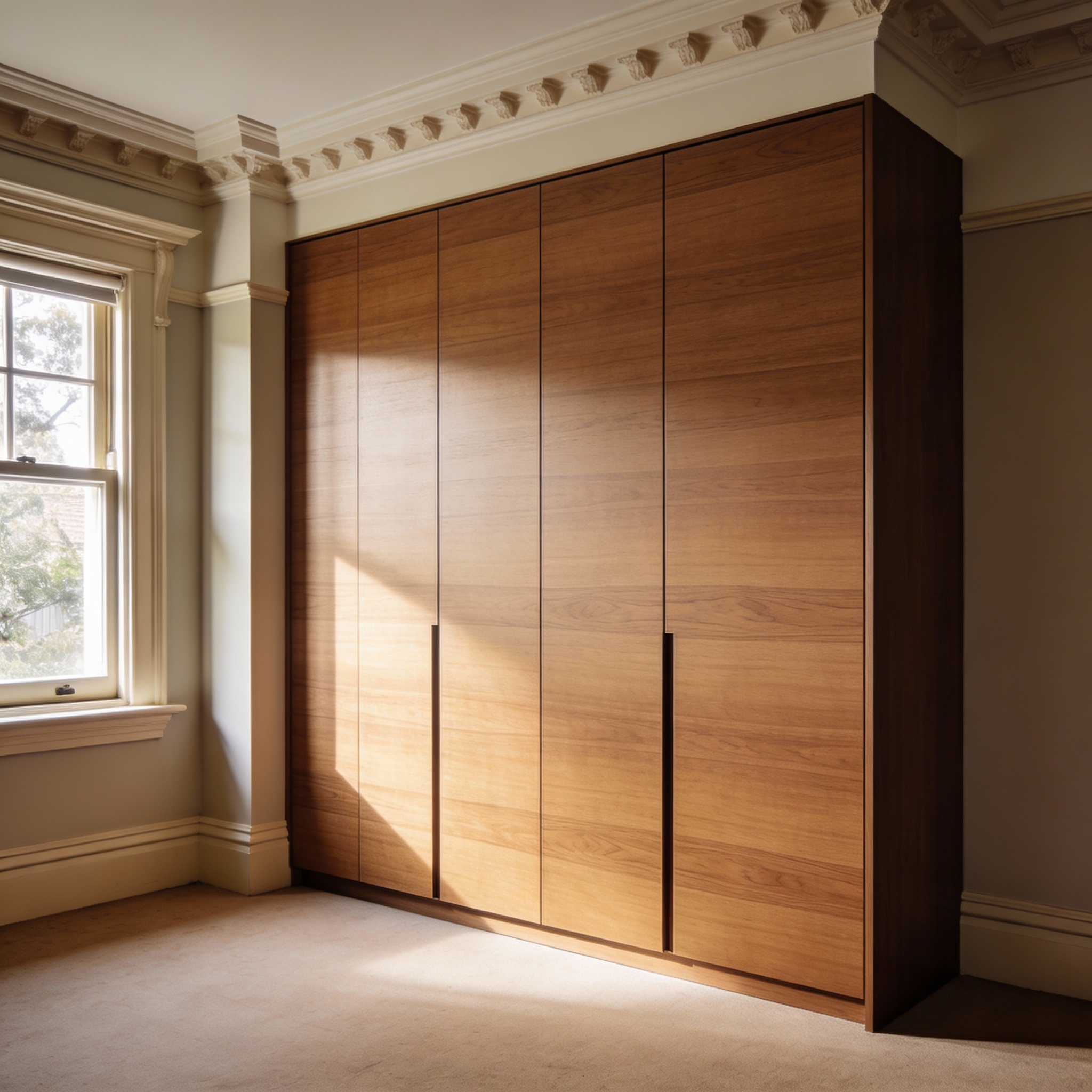 Custom built-in wardrobe Sydney installation