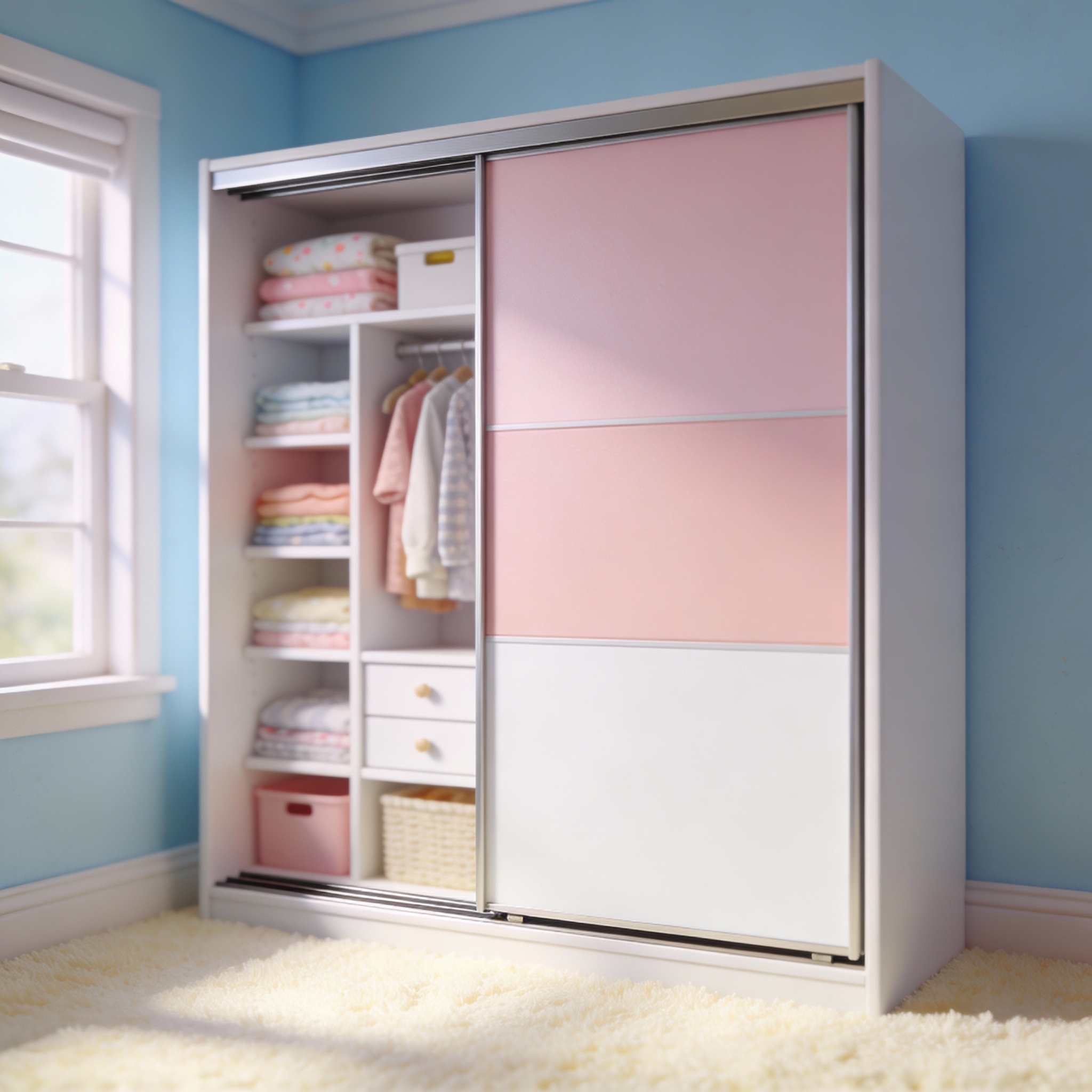 Kids wardrobe design