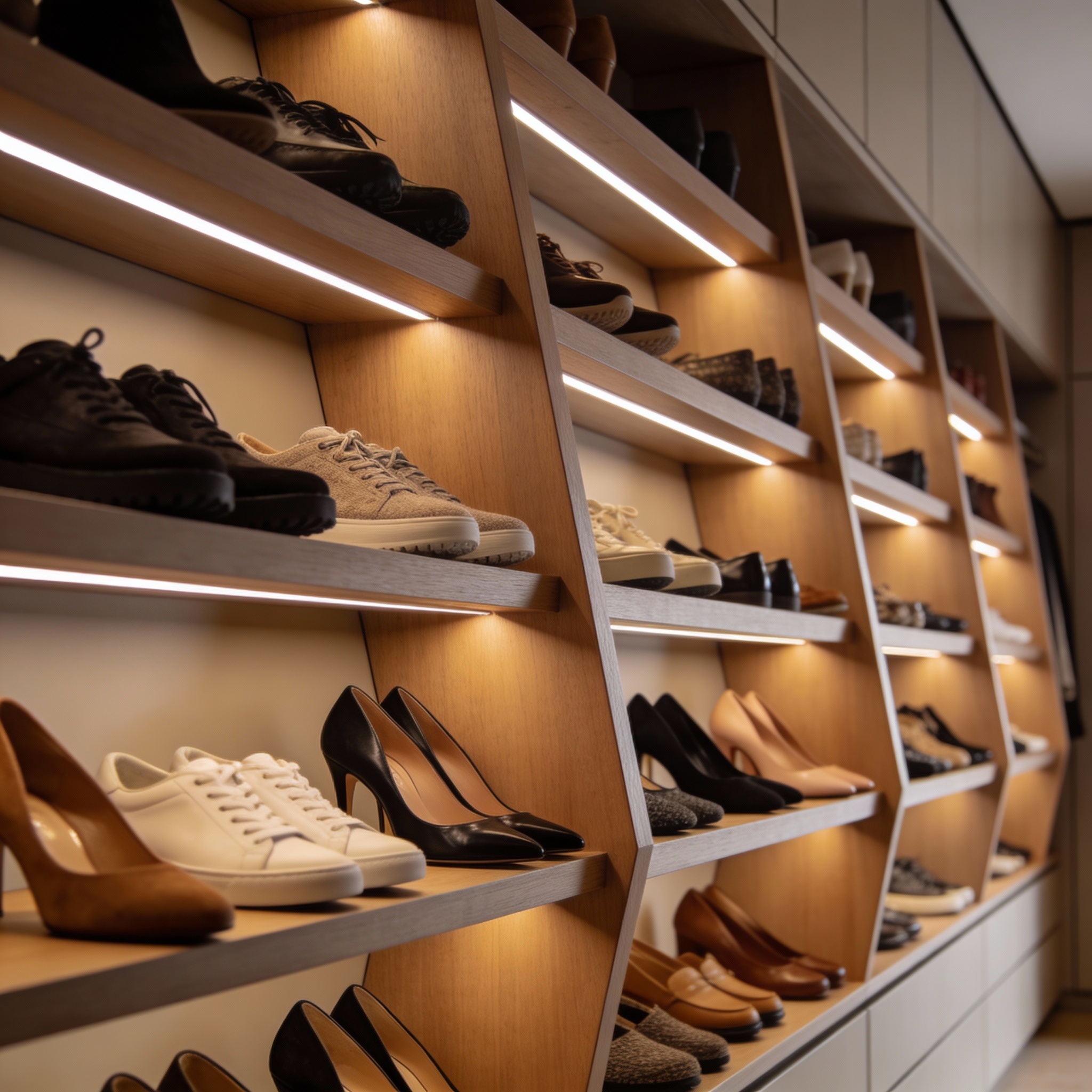 Walk-in wardrobe design