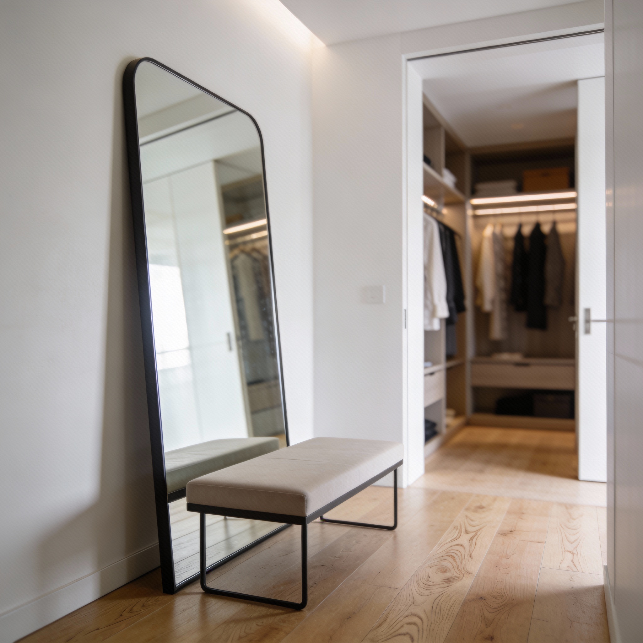 Walk-in wardrobe design